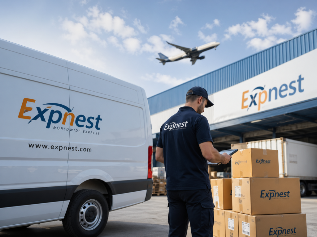 Express shipping service from China with fast delivery and global logistics support by Expnest