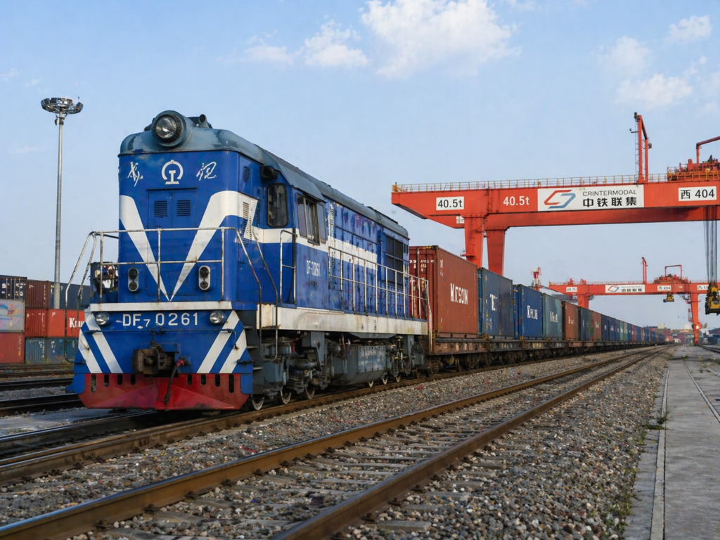 rail freight transport from China
